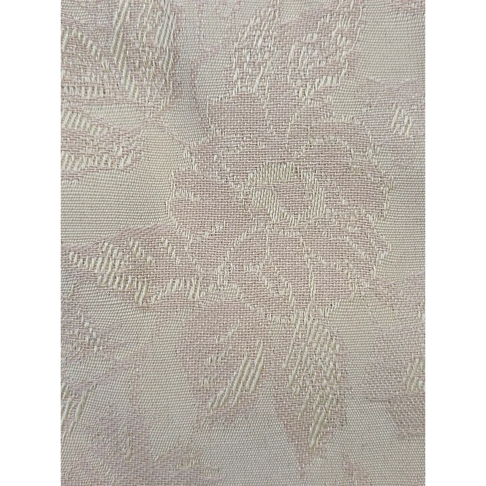 2 Vtg Waverly Tuscan Jacquard‎ Piped Trim Mustard Sage Rust King Pillow Shams